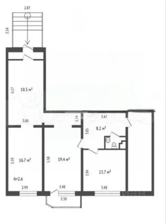 Офис в Тюменская область, Тюмень Холодильная ул., 116 (100 м) - Фото 1