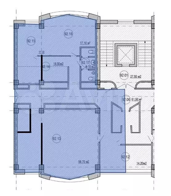 Офис, 151.5 м - Фото 0