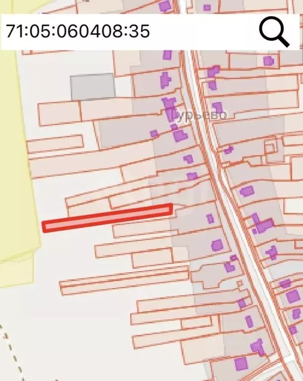 Участок в Тульская область, Веневский муниципальный округ, д. Гурьево  ... - Фото 1