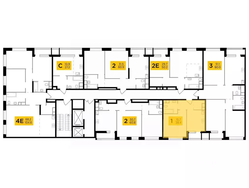 1-к кв. Москва Филатов Луг жилой комплекс, к6 (38.4 м) - Фото 0