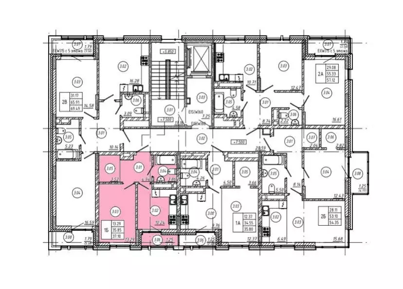 1-комнатная квартира: Казань, ЖК Максат (37.1 м) - Фото 0