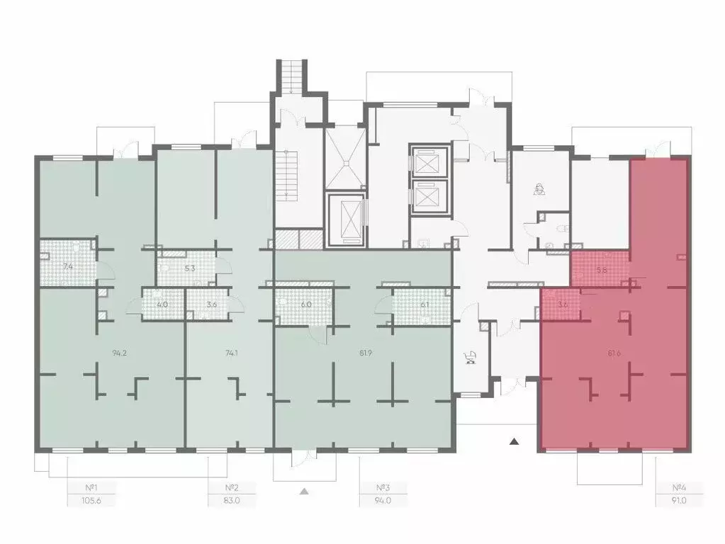 Офис (91 м) - Фото 2