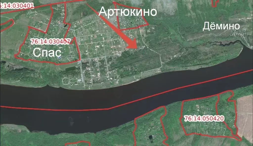 Участок в Ярославская область, Рыбинский муниципальный округ, д. ... - Фото 1