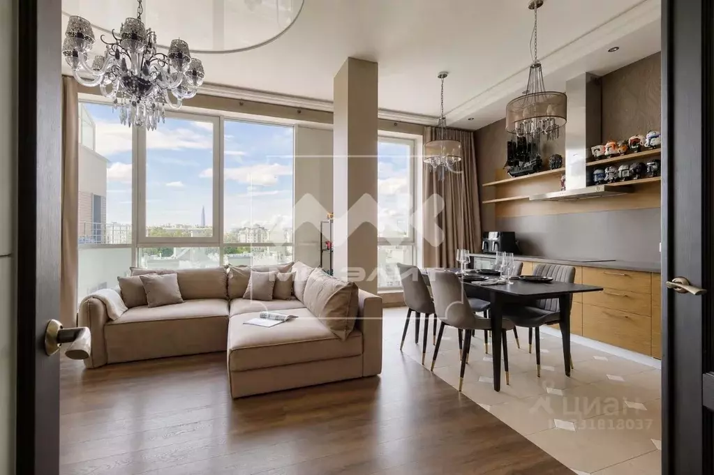 2-к кв. Санкт-Петербург Константиновский просп., 18 (90.0 м) - Фото 1