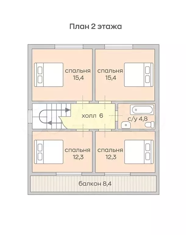 Дом 160м на участке 6сот. - Фото 1