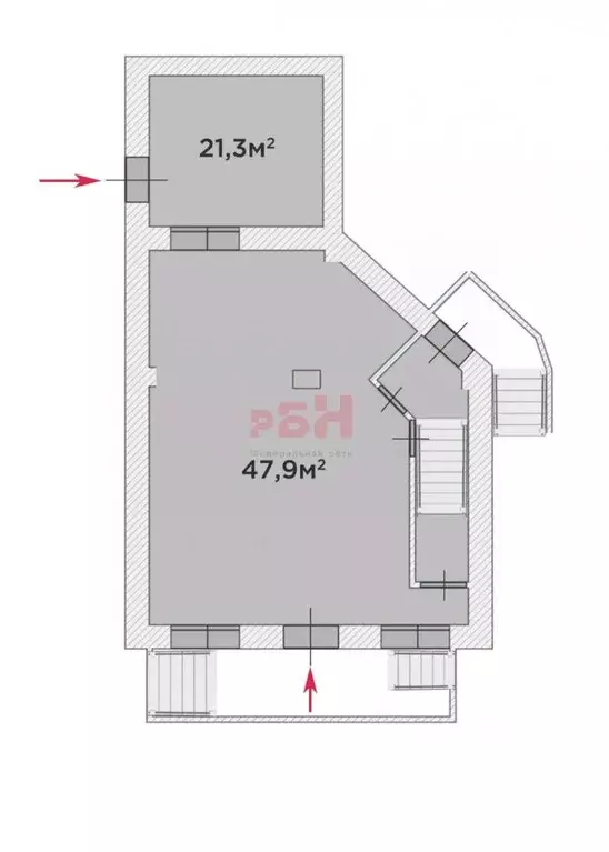 Офис в Тюменская область, Тюмень Комбинатская ул., 52А (170 м) - Фото 2