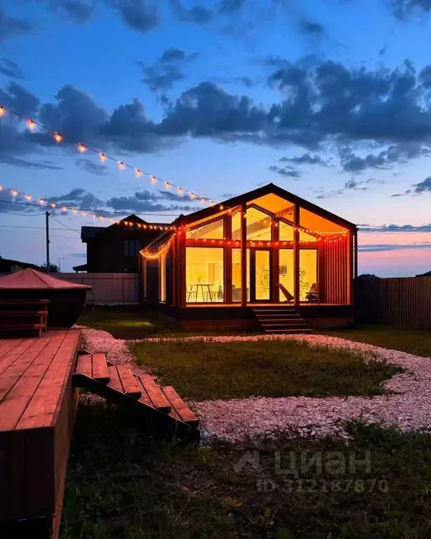 Дом в Татарстан, Лаишевский район, Никольское с/пос, с. Сапуголи ул. ... - Фото 1