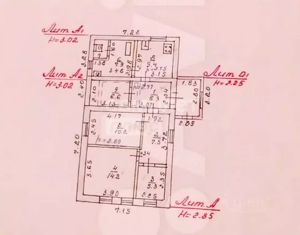 Дом в Липецкая область, Липецк ул. Солидарности, 10 (70 м) - Фото 1