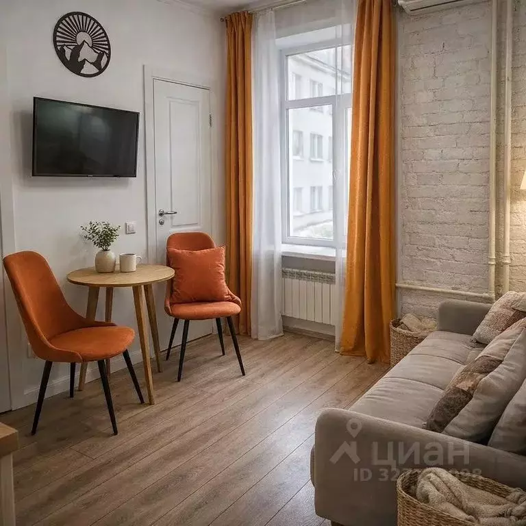 Студия Москва Тверская ул., 27С1 (15.0 м) - Фото 1