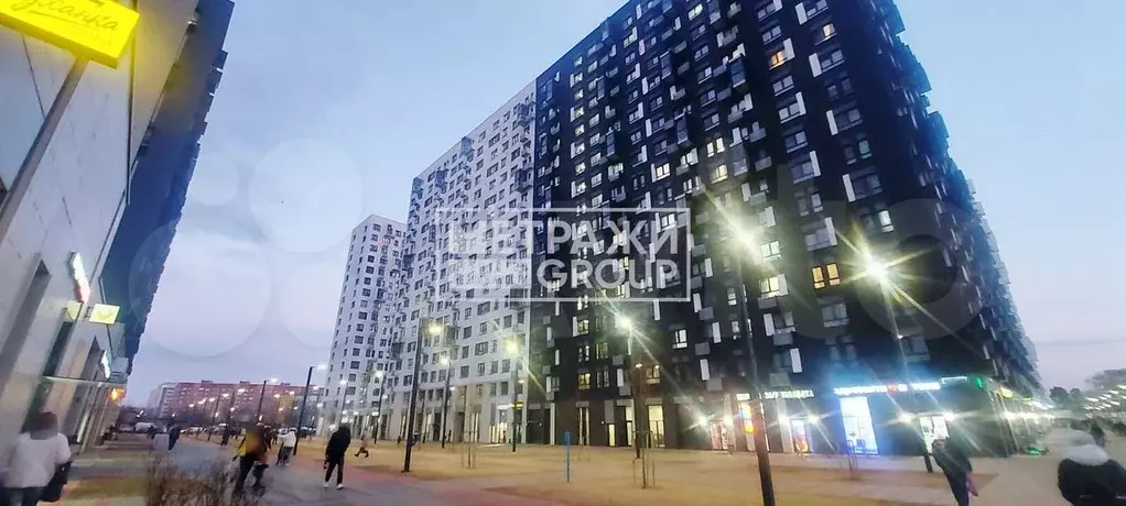 1-к. квартира, 33,6 м, 9/17 эт. - Фото 0