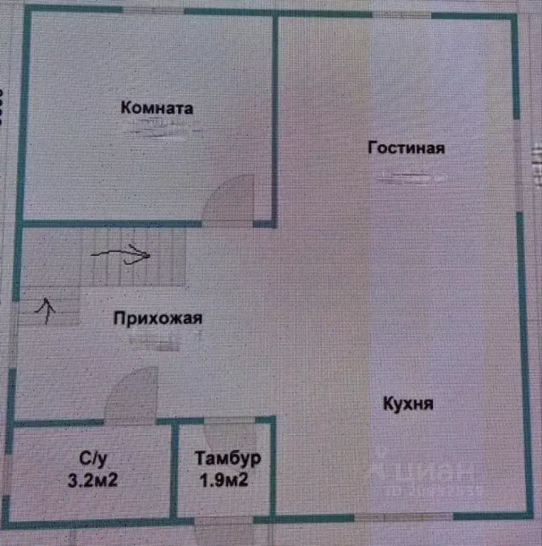 Дом в Новгородская область, Новгородский район, Ракомское с/пос, д. ... - Фото 2