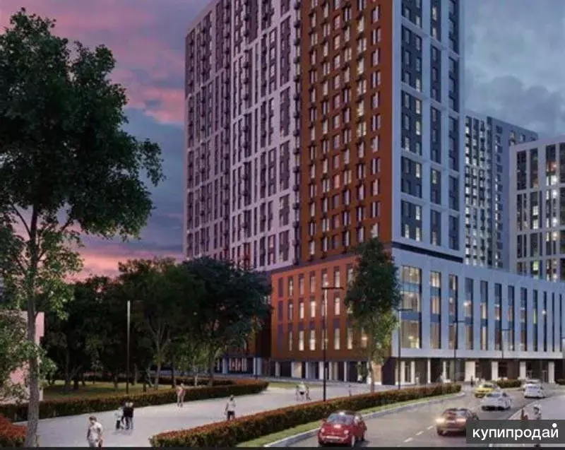 Студия Москва Новоостаповская ул., 20 (24.0 м) - Фото 1