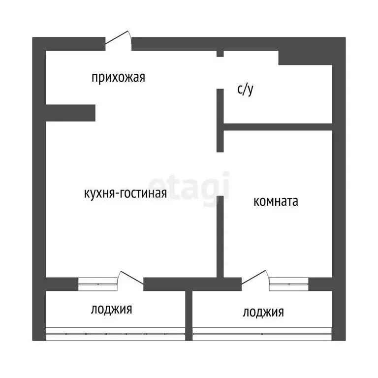 1-комнатная квартира: Курган, жилой район Заозёрный, 5-й микрорайон, ... - Фото 0