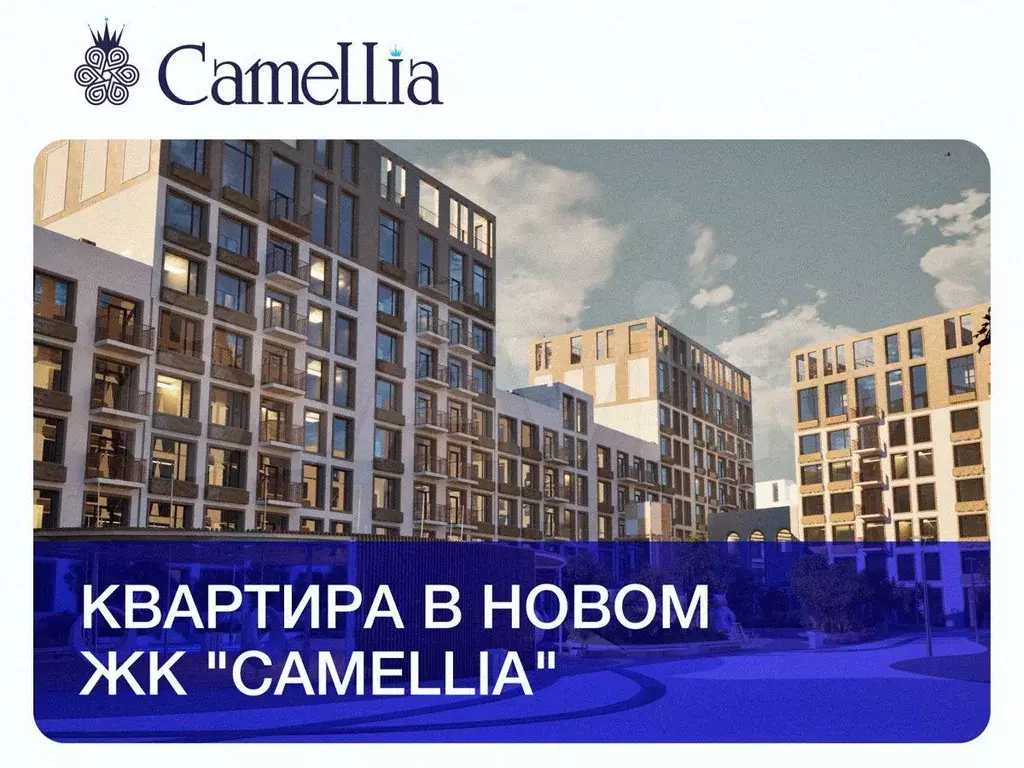 1-к. квартира, 33,3 м, 6/8 эт. - Фото 0