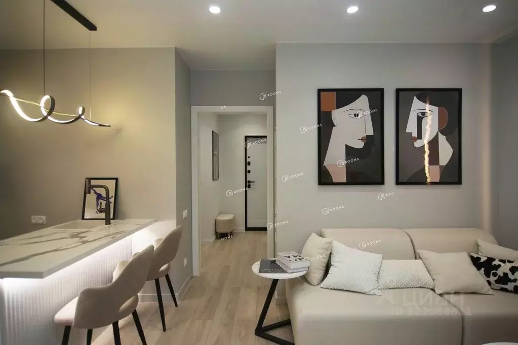 2-к кв. Тульская область, Тула Новомосковская ул., 10Б (44.0 м) - Фото 1