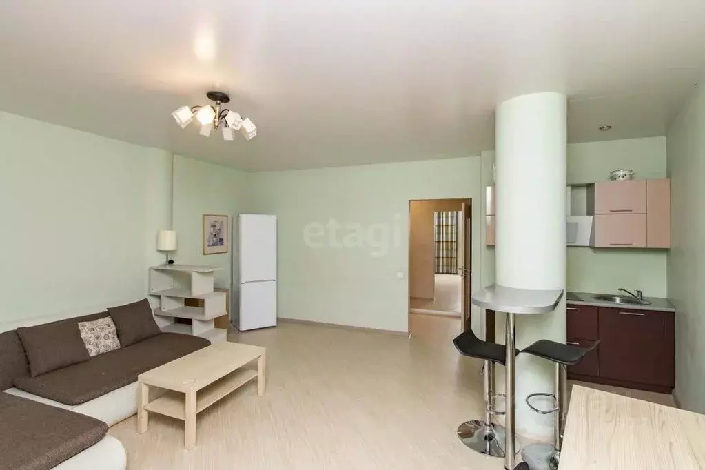 Студия Тюменская область, Тюмень ул. 50 лет ВЛКСМ, 13к1 (39.4 м) - Фото 1