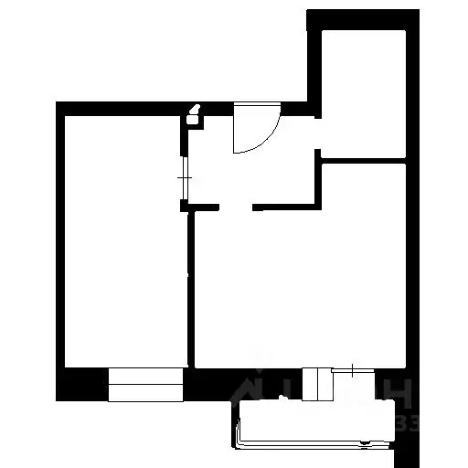 1-к кв. Самарская область, Тольятти ул. 40 лет Победы, 45К (41.0 м) - Фото 2
