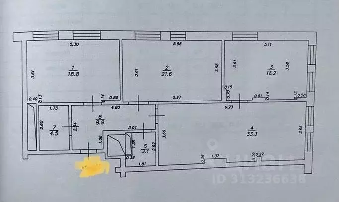 3-к кв. Татарстан, Казань ул. Бехтерева, 9А (108.0 м) - Фото 0