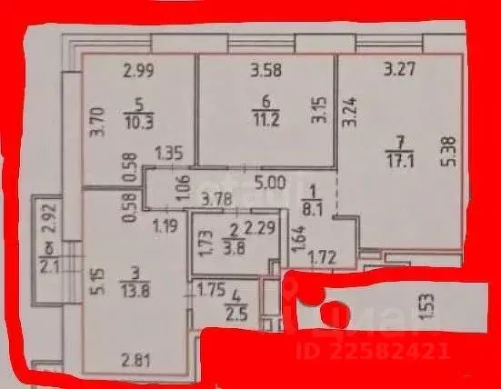 3-к кв. Удмуртия, Ижевск Союзная ул., 163Ак1 (66.8 м) - Фото 2