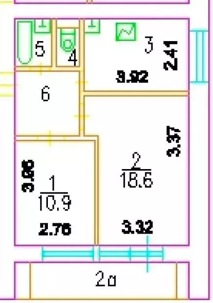 2-комнатная квартира: Москва, Челябинская улица, 25 (49 м) - Фото 0