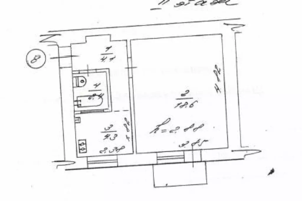 1-комнатная квартира: Севастополь, улица Щербака, 53 (30 м) - Фото 1