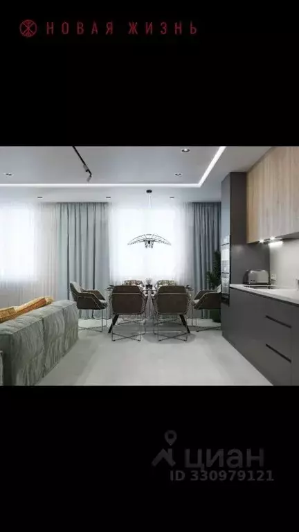 3-к кв. Самарская область, Самара ул. Антонова-Овсеенко, 20 (94.0 м) - Фото 1