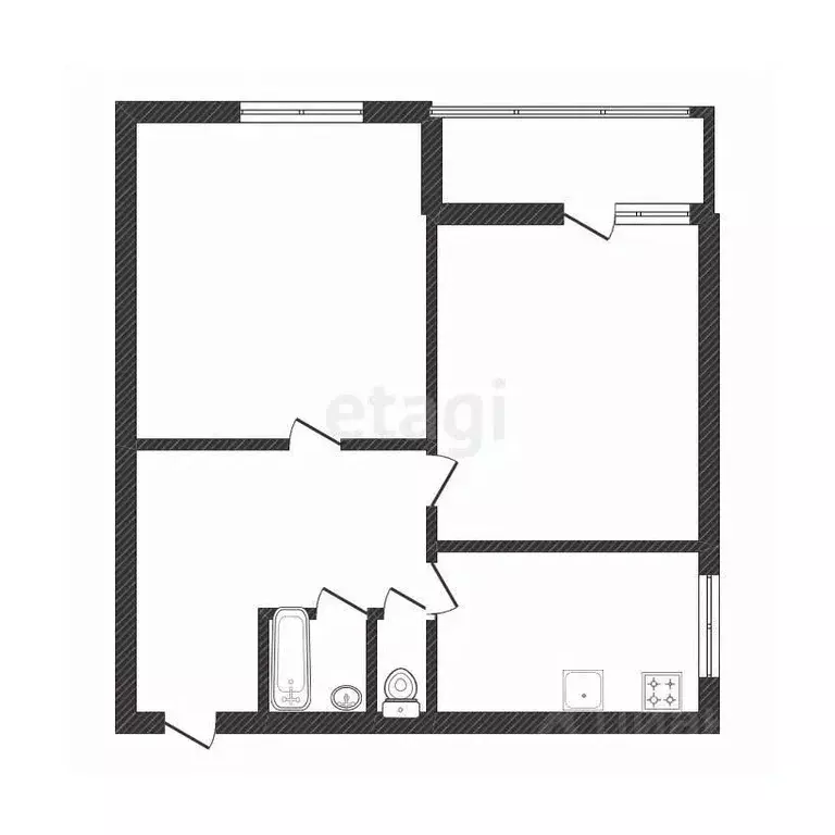 2-к кв. Ярославская область, Ростовский муниципальный округ, д. ... - Фото 2