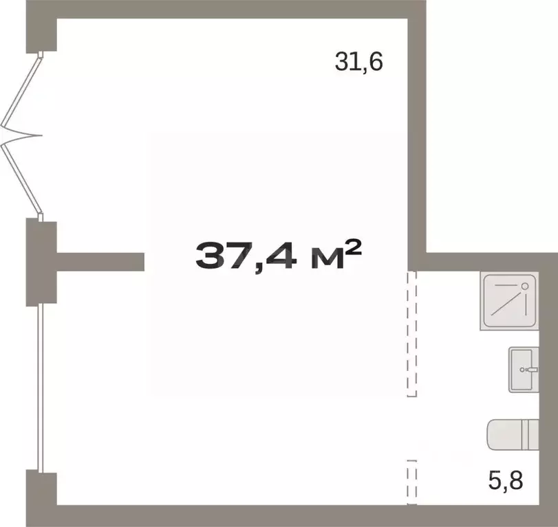 Помещение свободного назначения в Курганская область, Курган ... - Фото 2