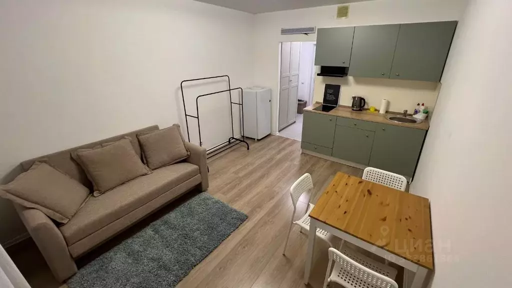 Студия Москва ул. Римского-Корсакова, 11к1 (22.0 м) - Фото 1
