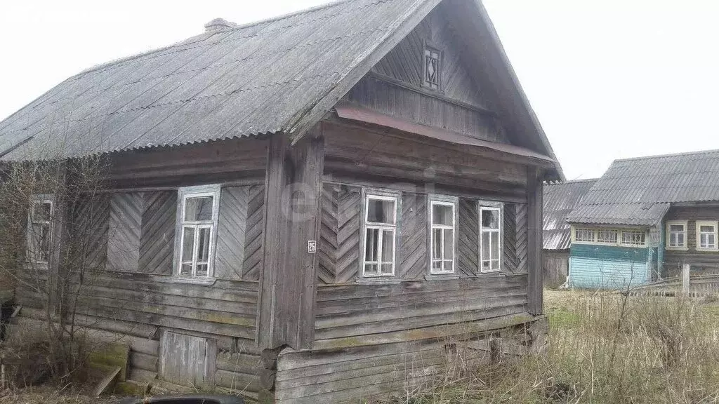 Дом в Вологодская область, Чагодощенский муниципальный округ, деревня ... - Фото 0