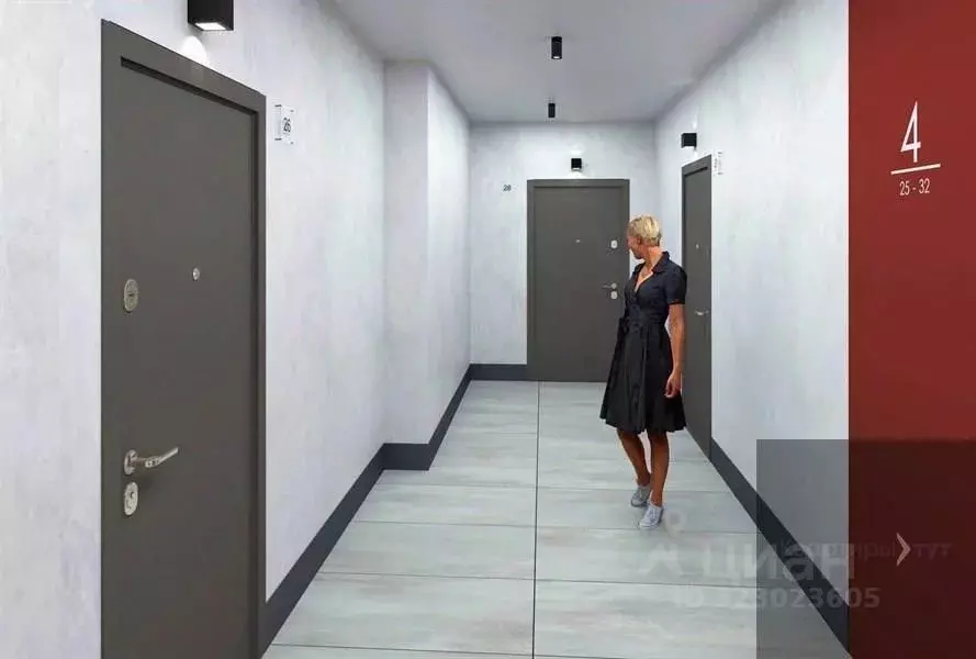 2-к кв. Воронежская область, Воронеж Цимлянская ул., 10В/2 (57.2 м) - Фото 2