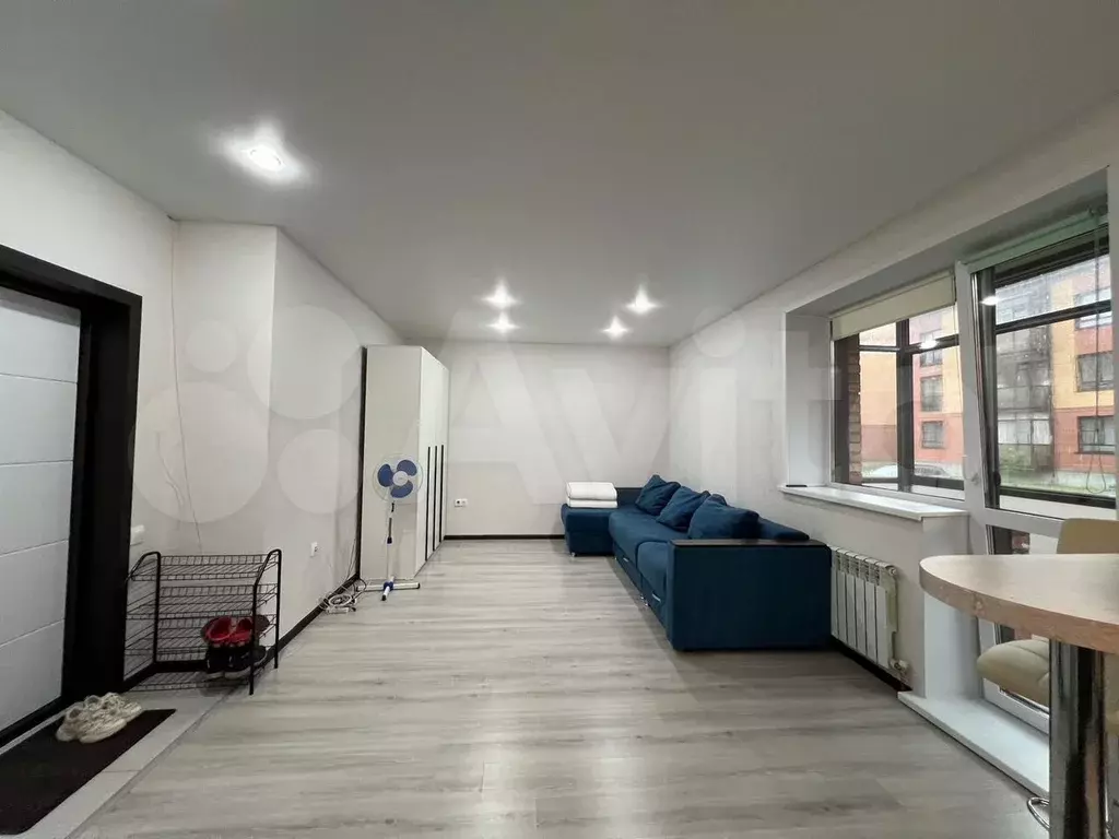 Квартира-студия, 32,3 м, 1/3 эт. - Фото 0