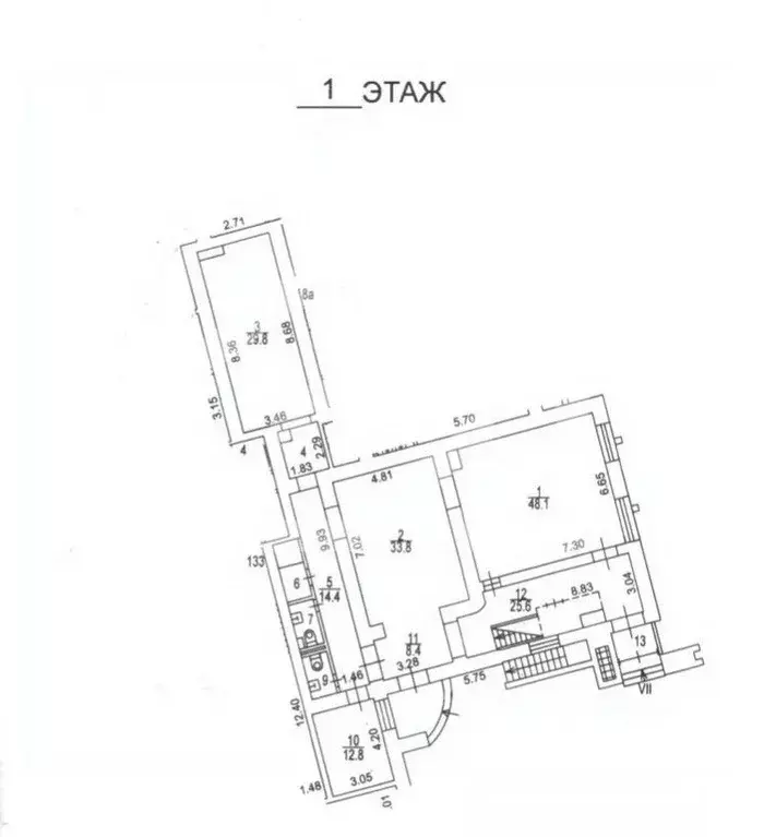 Помещение свободного назначения в Москва Таганская ул., 31/22 (260 м) - Фото 2