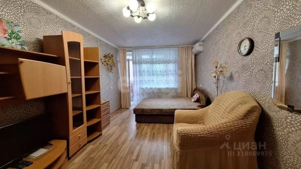 1-к кв. Крым, Симферополь ул. 1-й Конной армии (30.3 м) - Фото 1