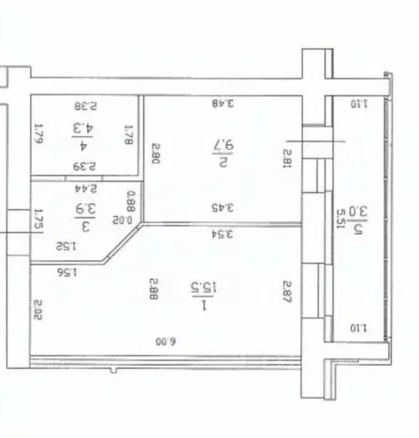 1-к кв. Татарстан, Казань ул. Азата Аббасова, 3 (37.0 м) - Фото 1