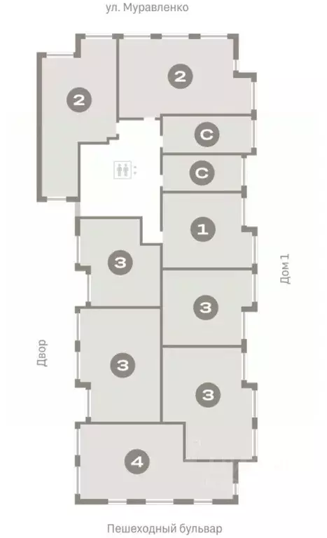 4-к кв. Тюменская область, Тюмень ул. Муравленко, 9к3 (185.39 м) - Фото 1