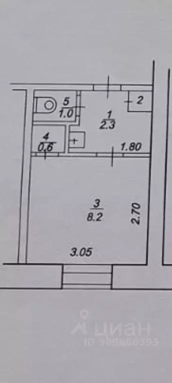 Студия Башкортостан, Нефтекамск ул. Ленина, 36Ак2 (12.3 м) - Фото 0