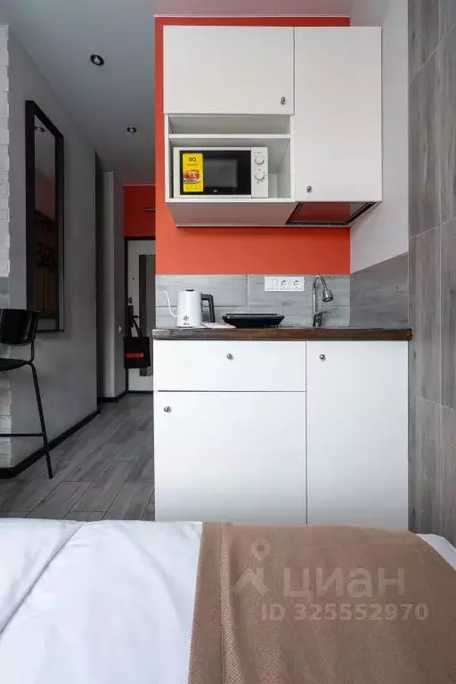 1-к кв. Москва Электрический пер., 3/10С1 (10.0 м) - Фото 2