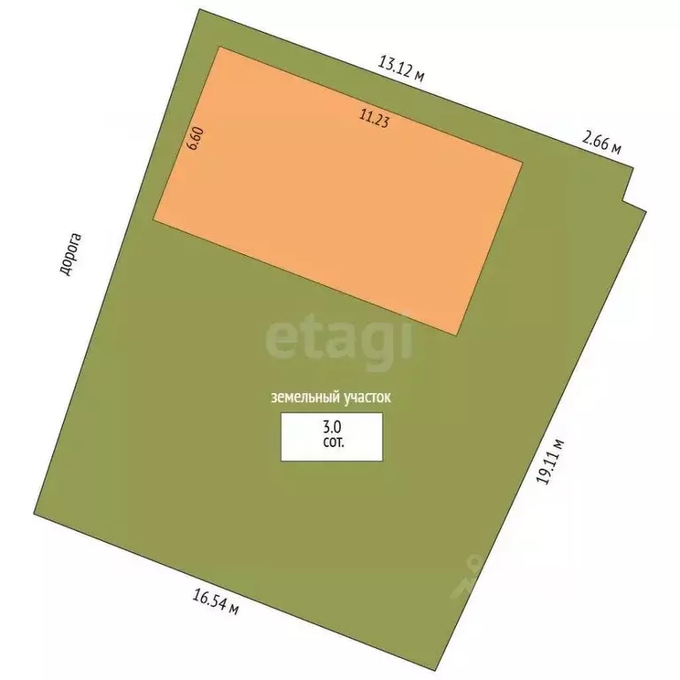 Дом в Татарстан, Менделеевский район, с. Ижевка Зеленая ул., 7 (70 м) - Фото 2