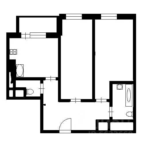 2-к кв. Москва Базовская ул., 15к15 (60.0 м) - Фото 1