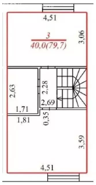 3-комнатная квартира: Кривцово, Тихая улица, 11 (79.7 м) - Фото 2
