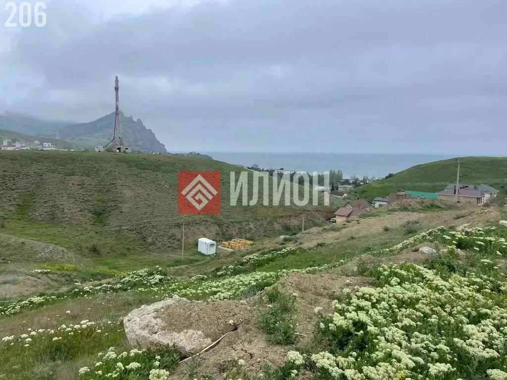 Участок в Крым, Феодосия муниципальный округ, Курортное пгт  (4.0 ... - Фото 0