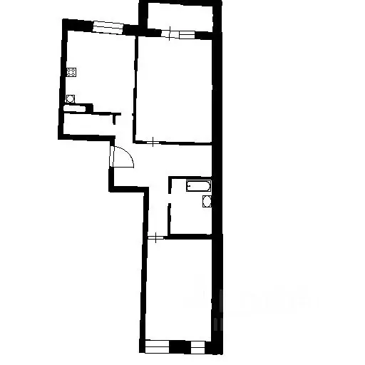 2-к кв. Москва ул. Эльдара Рязанова, 2 (83.0 м) - Фото 1