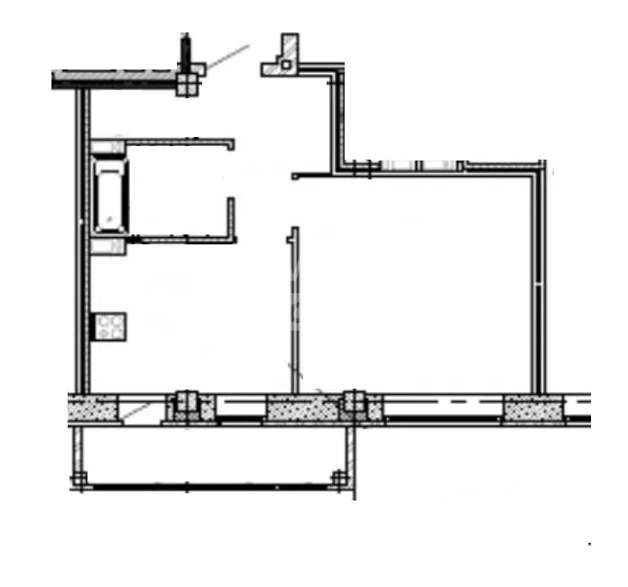 1-к кв. Омская область, Омск ул. 8-я Пролетарская, 8 (40.6 м) - Фото 2