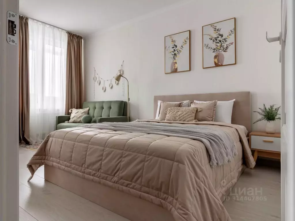 1-к кв. Санкт-Петербург ул. Кустодиева, 5к1 (30.0 м) - Фото 1