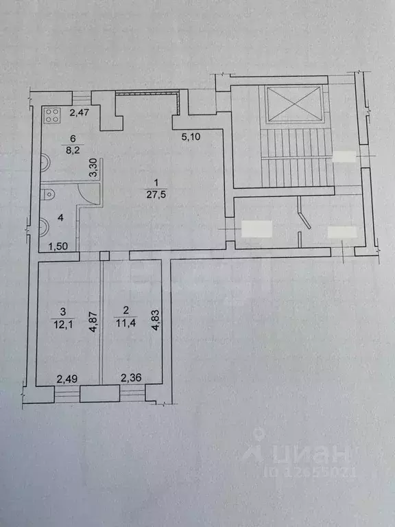 3-к кв. Костромская область, Кострома Советская ул., 86 (65.0 м) - Фото 1