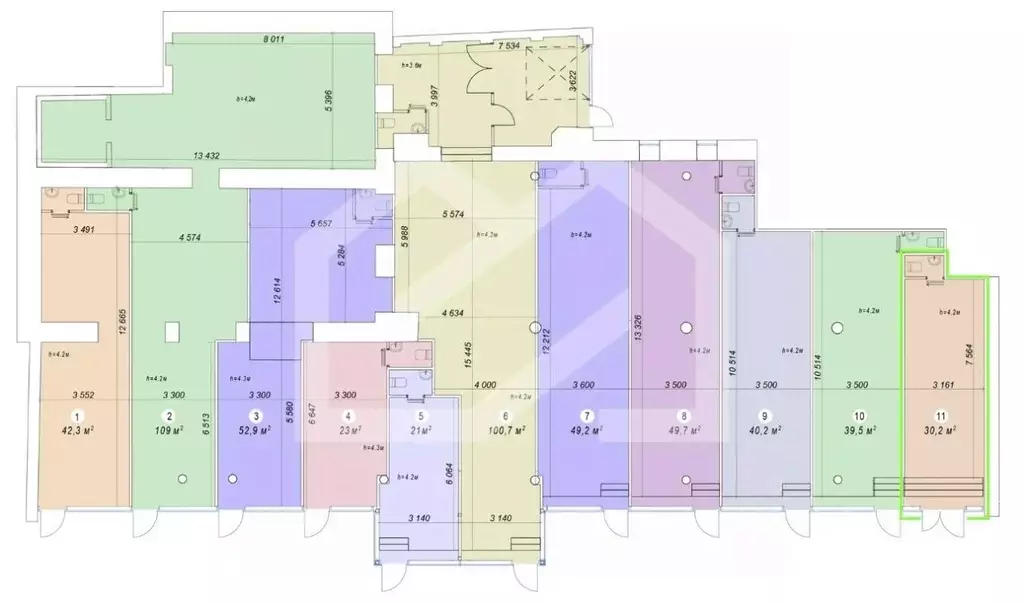 Помещение свободного назначения в Москва ул. Красная Пресня, 12 (30 м) - Фото 2