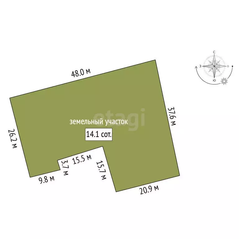 Участок в городской посёлок Фёдоровское, коттеджный посёлок Киссолово ... - Фото 1