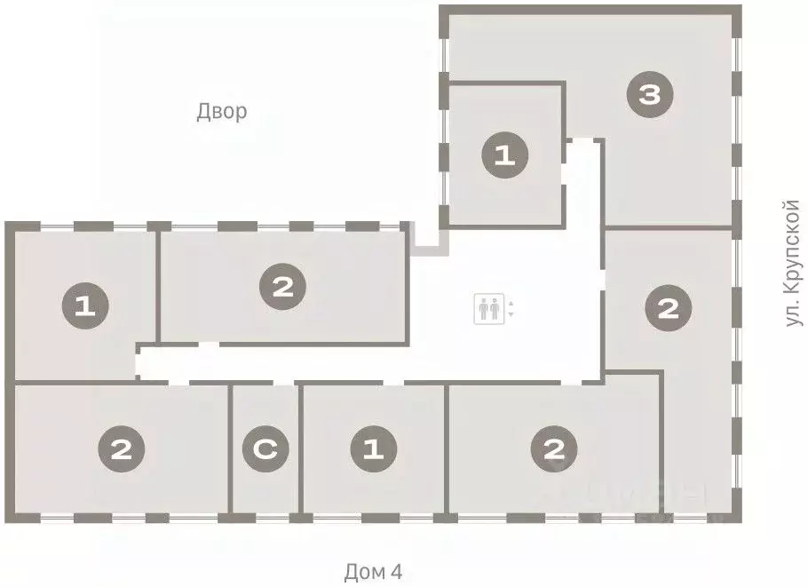 3-к кв. Омская область, Омск ул. Б.Г. Шаронова, 9 (86.9 м) - Фото 1