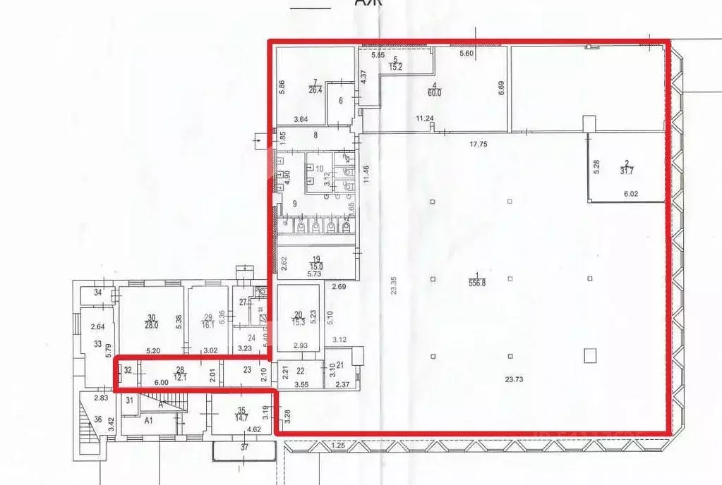 Помещение свободного назначения в Москва Алтуфьевское ш., 1 (888 м) - Фото 1